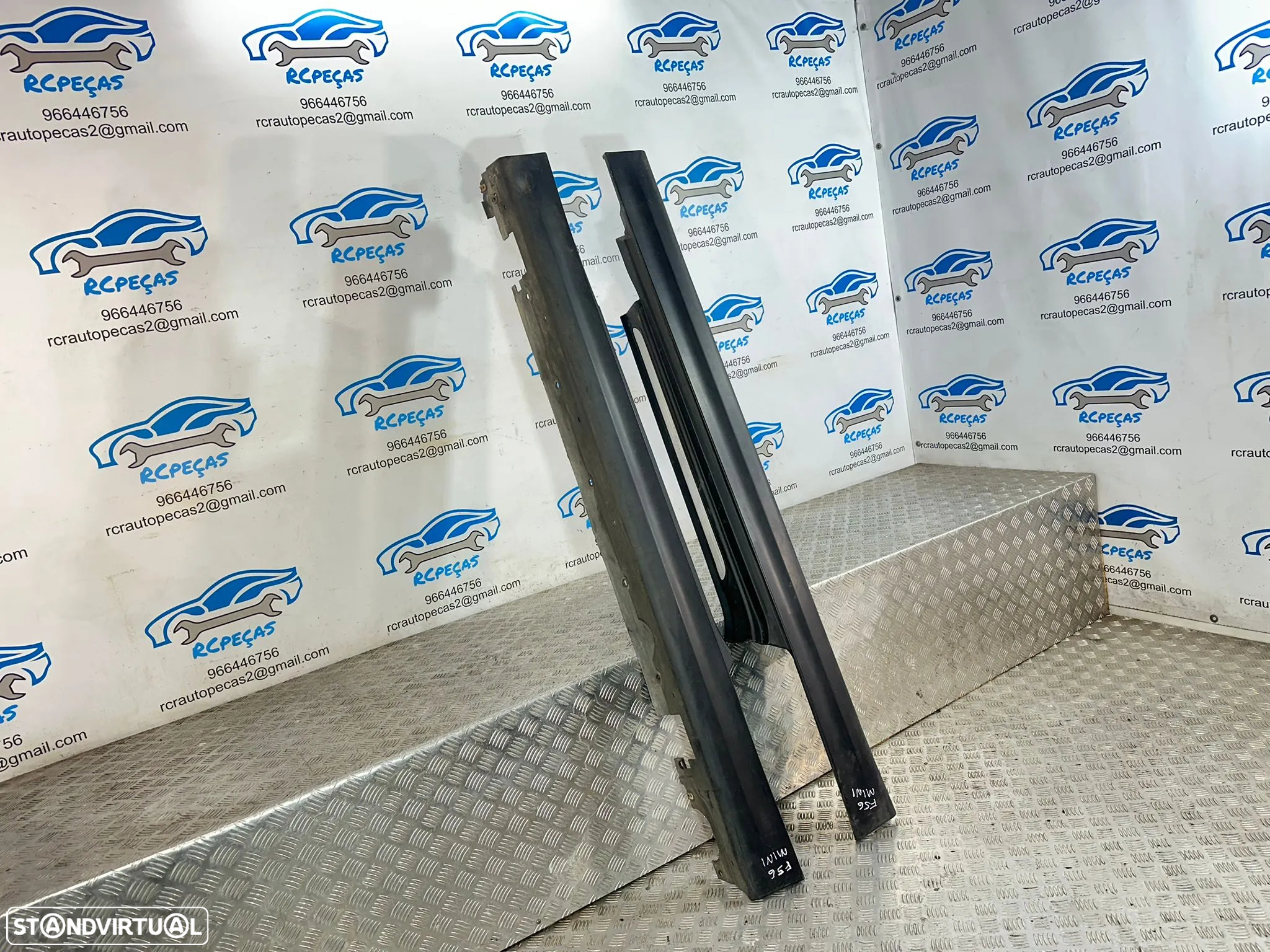.Conjunto Embaladeiras Esquerda Direita Originais Mini Cooper F56 Cooper One D S JCW BEV 7300818 7300817 - 5