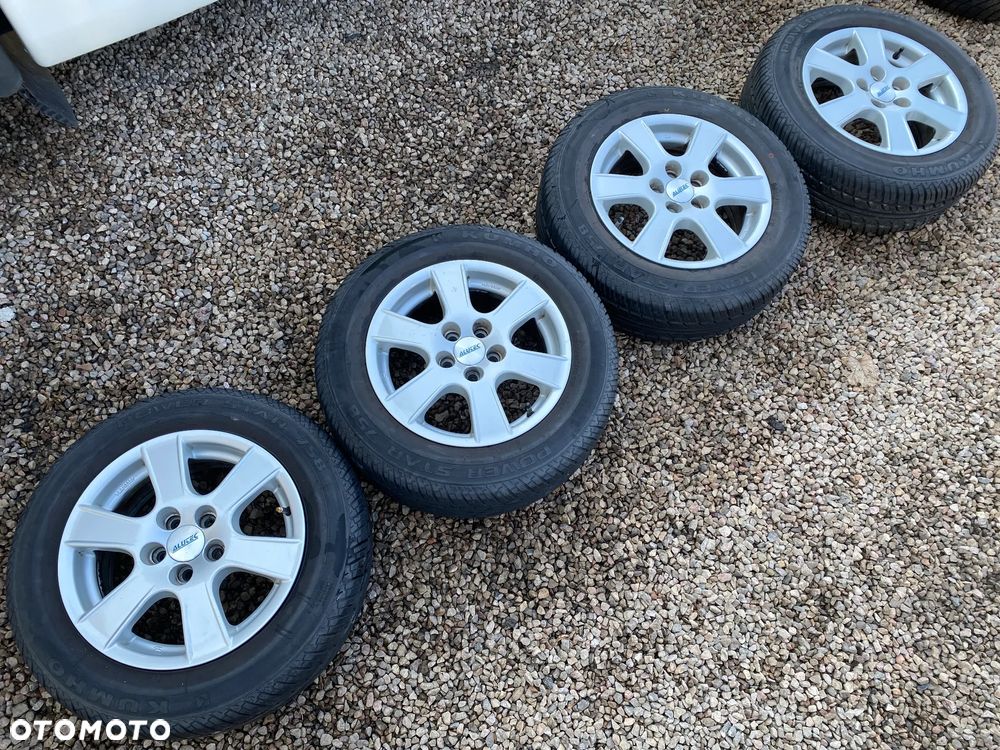 AUDI VW SKODA ALUFELGI FELGI ALUMINIOWE R15 5X100 6,5JX15H2 ET38 - 1