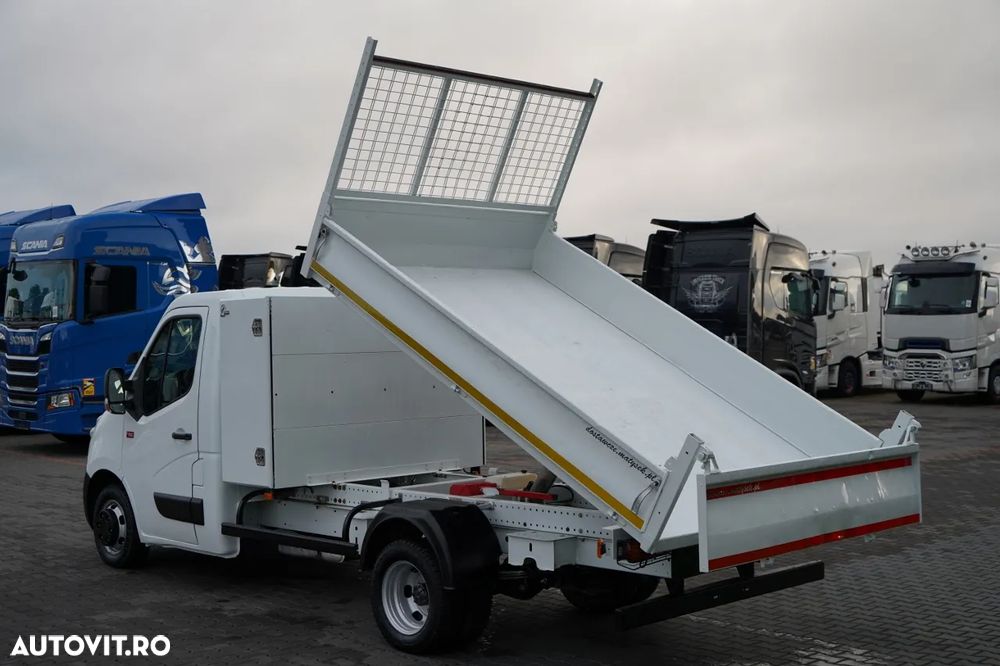 Renault MASTER / BASCULATOR DIN OȚEL / DUBLU / MANUAL / IMPORTAT - 5