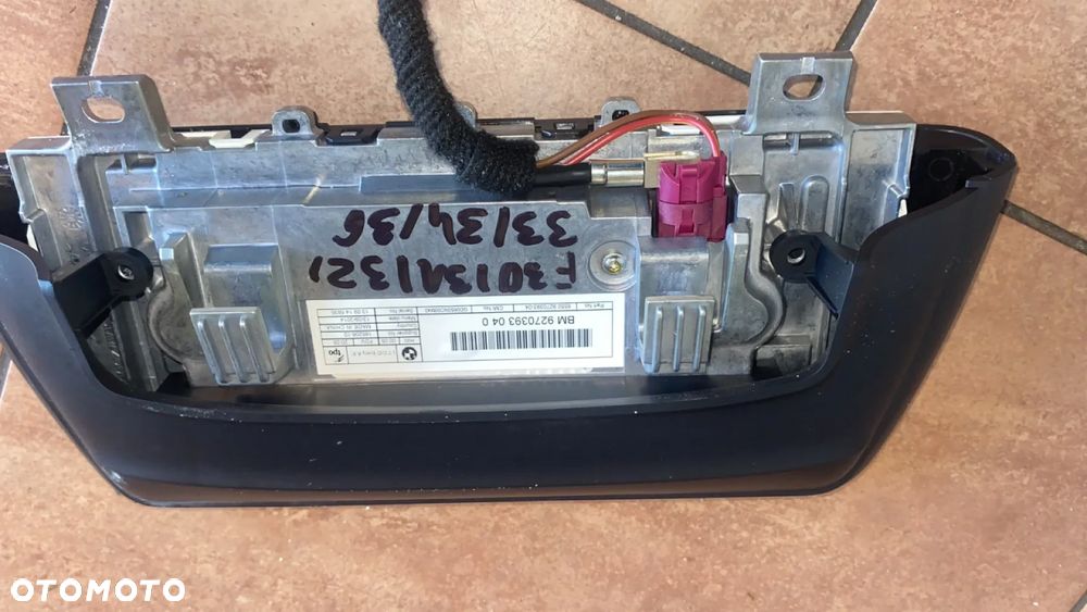 MONITOR WYŚWIETLACZ BMW F30 F31 F32 F33 F34 F36 9270393 - 6