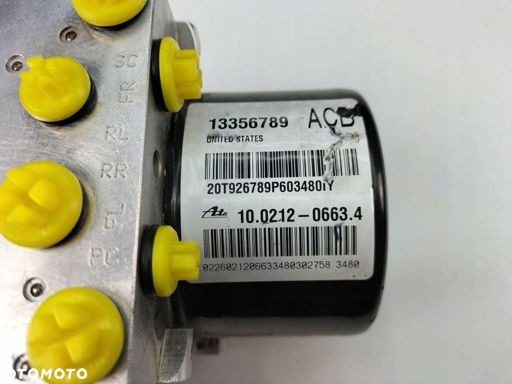 POMPA ABS ESP OPEL ASTRA J 13356789 10.0961-4522.3 10.0212-0663.4 ACB - 6