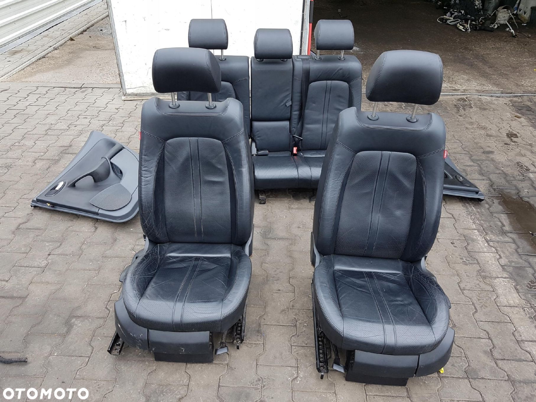 SEAT ALTEA 04-09r TOLEDO III FOTELE SKÓRZANE - 1