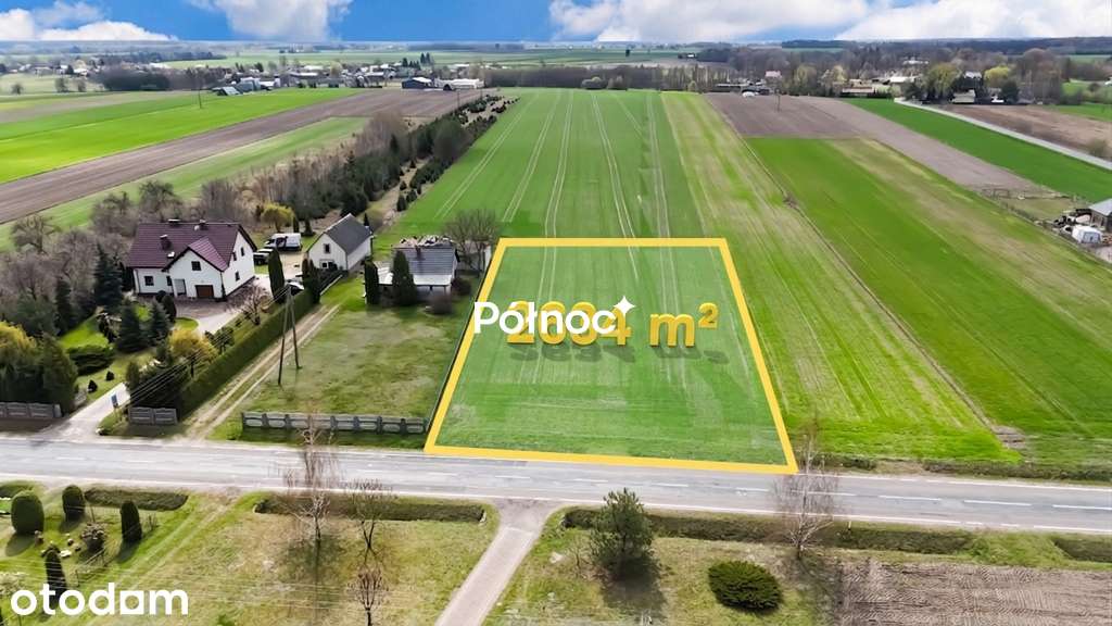 Działka o pwierzchni 2634 m² – Witoldów - Pełny obrazek: 2/6