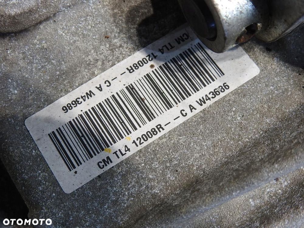 SKRZYNIA BIEGÓW RENAULT MEGANE IV 1.2 TCE TL4 - 5