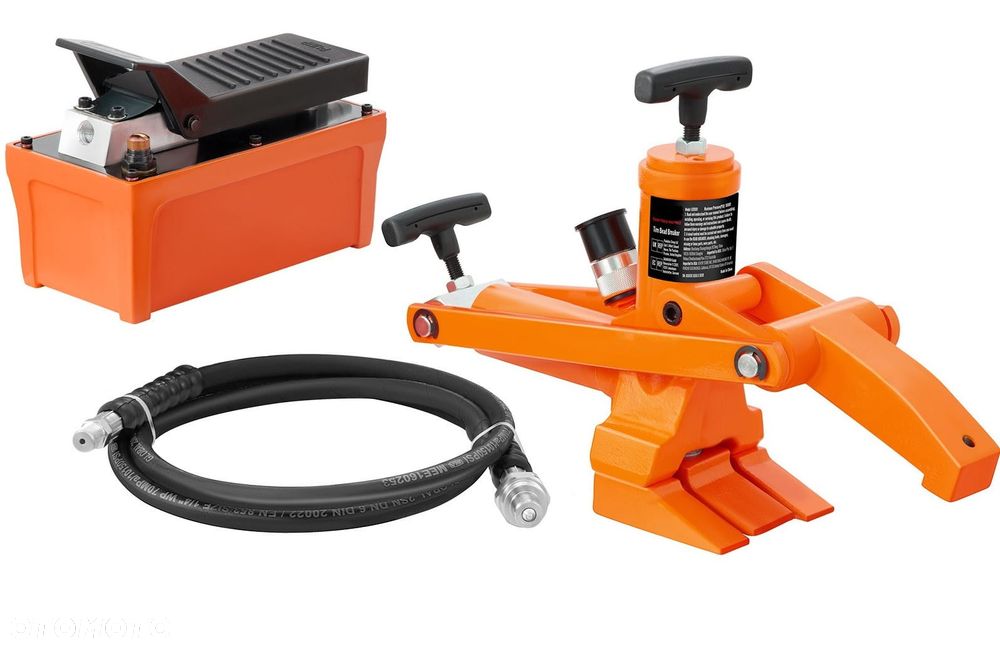 Hydrauliczno-pneumatyczny zbijak do opon z pompą 700Bar Odbijacz do opon, Zbijak stopki zestaw do dużych kół Odpiekacz - 1