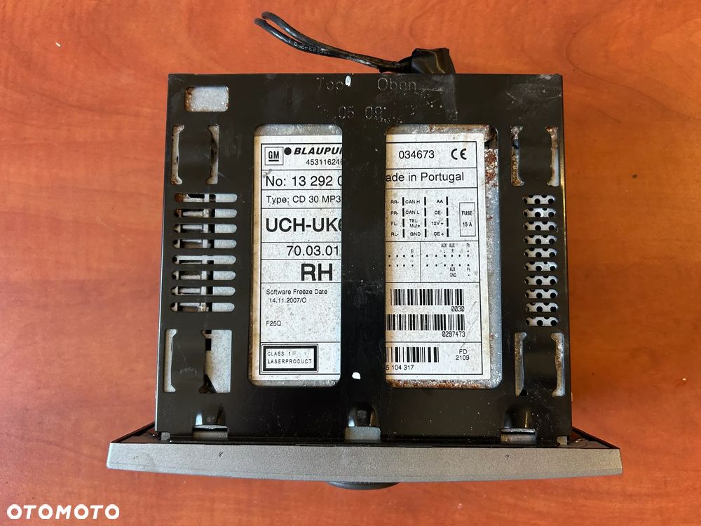 Radio Cd 30 MP3 13292091 453116246 Blaupunkt Opel - 2
