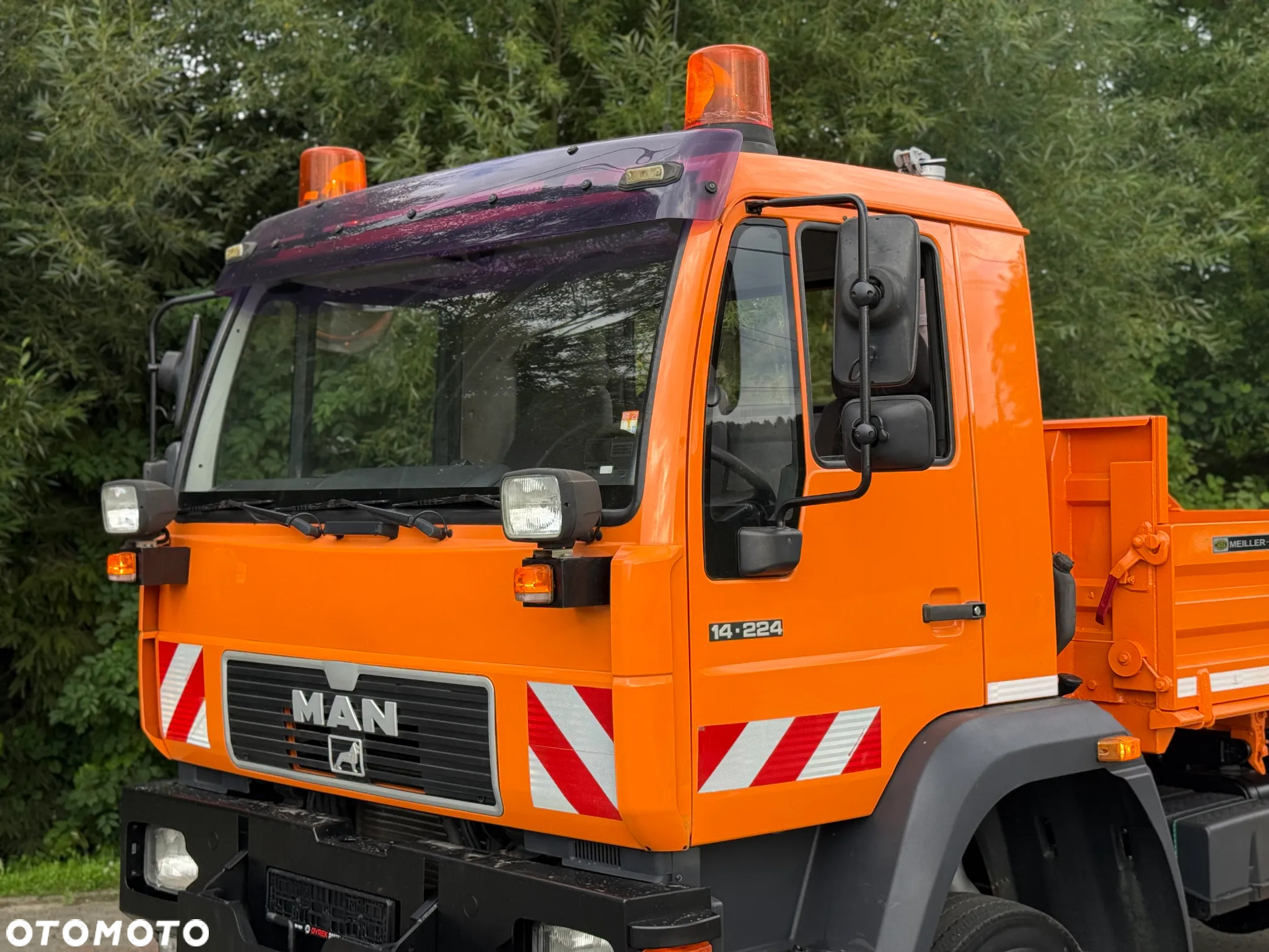 MAN * MAN 14-220 * Kiper Wywrotka Meiller * 4x4 * Zimowe Utrzymanie * Unimog * - 15