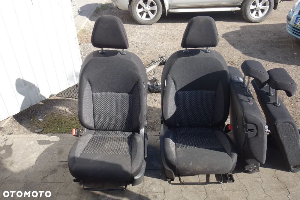FOTEL LEWY PRAWY PRZÓD BOCZEK DRZWI NISSAN MICRA K14 - 1