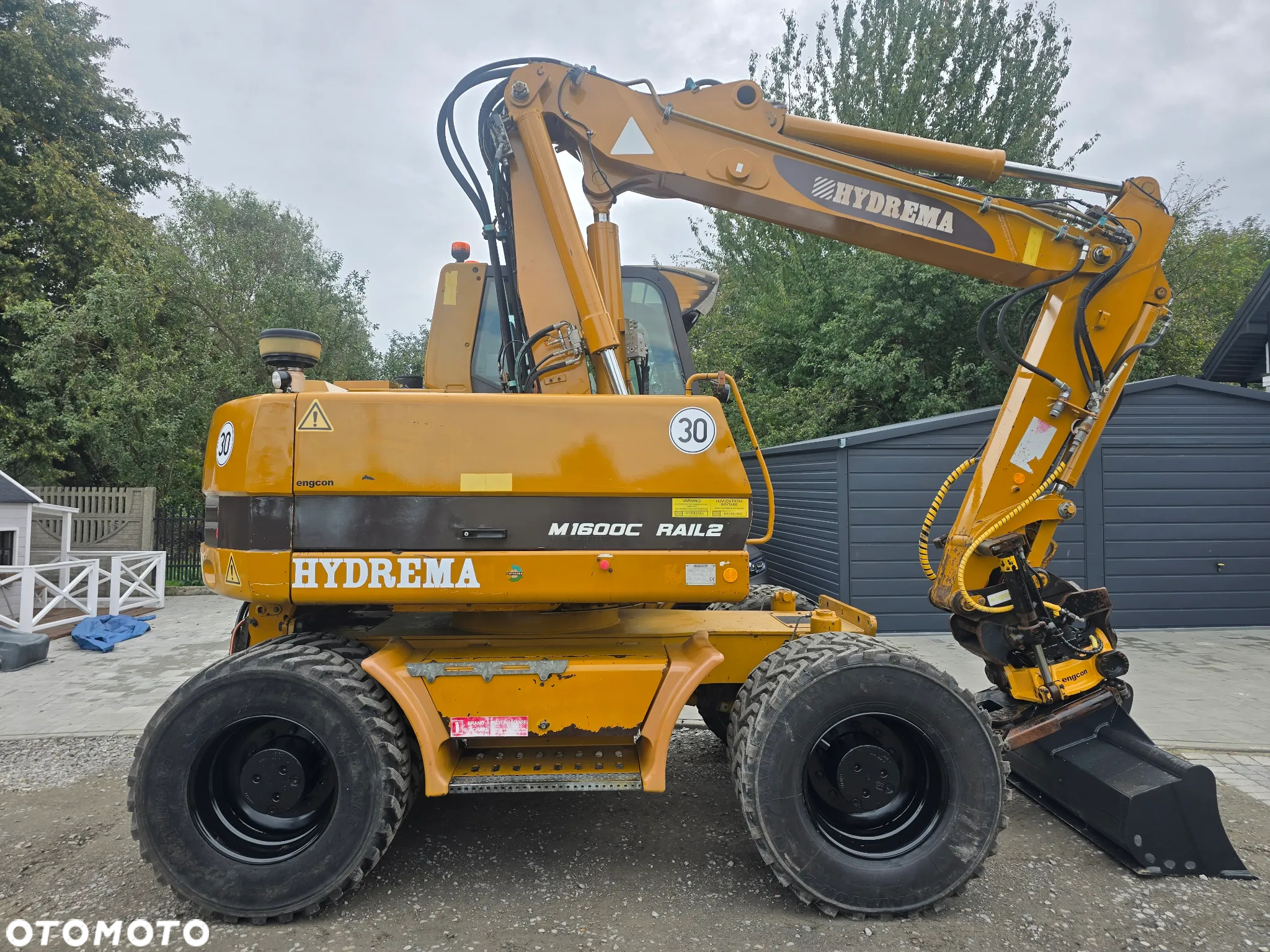 Hydrema M1600C Rail Roto - 5