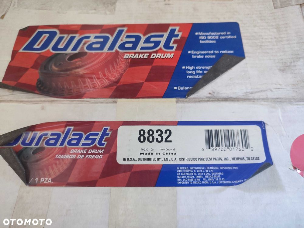 Ford Lincoln Mercury 1968-75 para nowych bębnów hamulcowych - 3