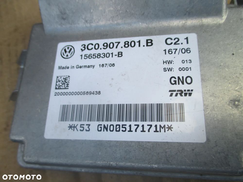 Sterownik moduł hamulca ręcznego Passat b6 3c0907801b 15658301-B - 3
