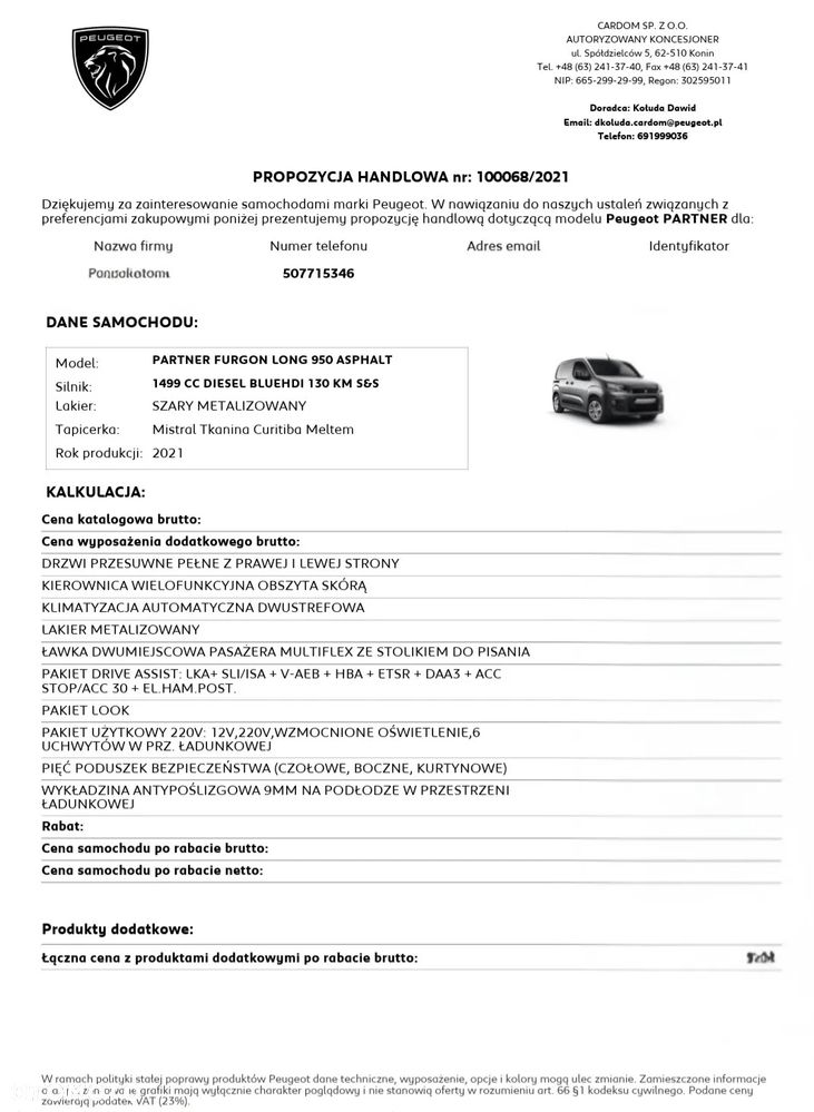 Peugeot PARTNER - 26