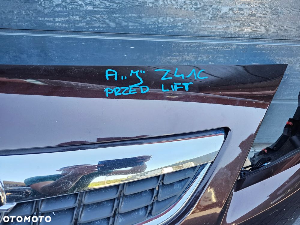 ZDERZAK PRZÓD PRZEDNI OPEL ASTRA J Z41C ATRAPA EUROPA HALOGENY KOMPLETNY PRZED LIFT - 9