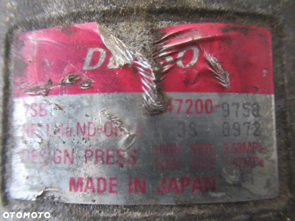 SPRĘŻARKA POMPA KLIMATYZACJI BMW 5 E39 2.8 BENZYNA 447200-9750 - 9