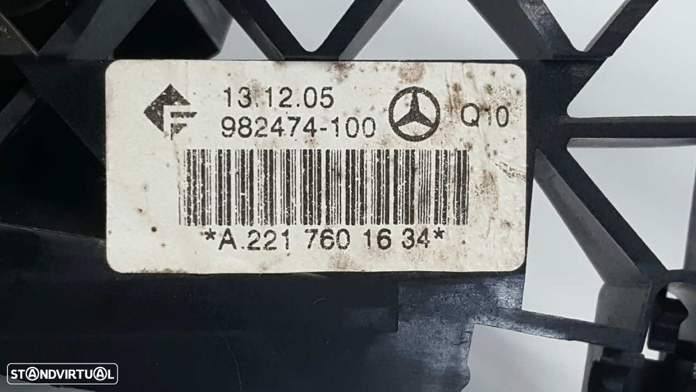 PUXADOR EXTERIOR TRASEIRO DIREITO MERCEDES CLASE S (W221) BERLINA 320 / 350 CDI... - 3