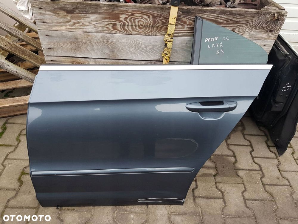 VW PASSAT CC 08-16r DRZWI LEWE TYŁ TYLNE LK7X