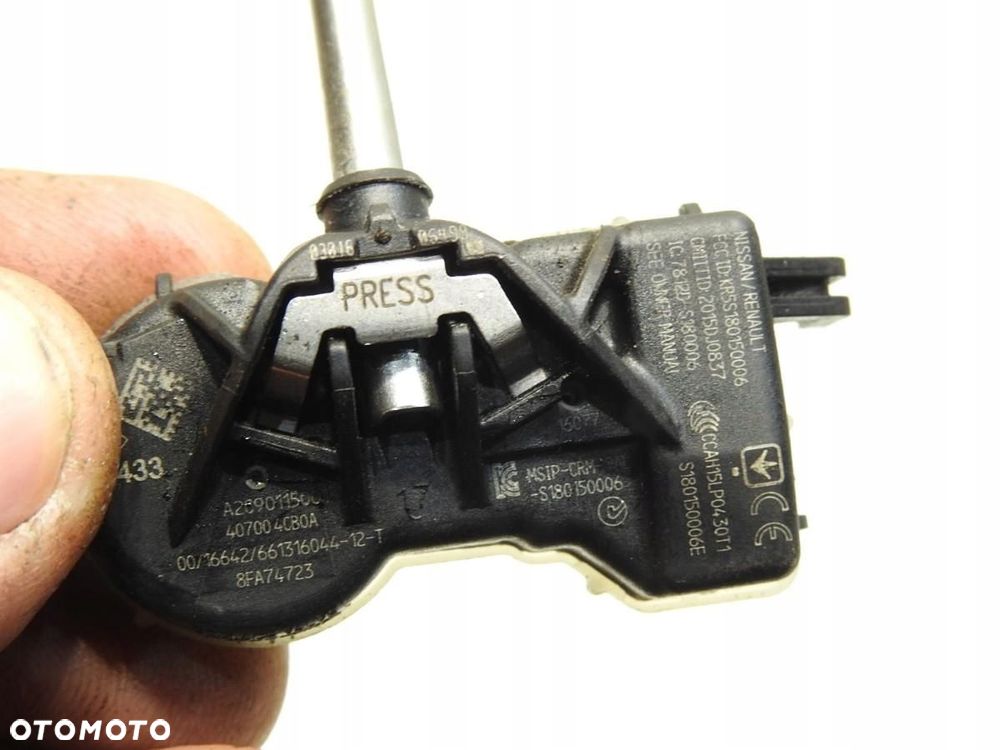 CZUJNIK CIŚNIENIA W OPONACH RENAULT MEGANE IV 407004CB0A 2015DJ0837 - 6