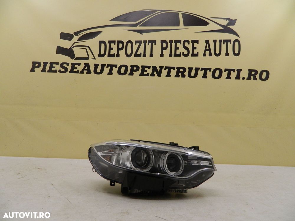 Far dreapta BMW Seria 4 F32/F33/F36 Bi-xenon 2013, 2014, 2015, 2016 cod origine A87410792-01 - 2