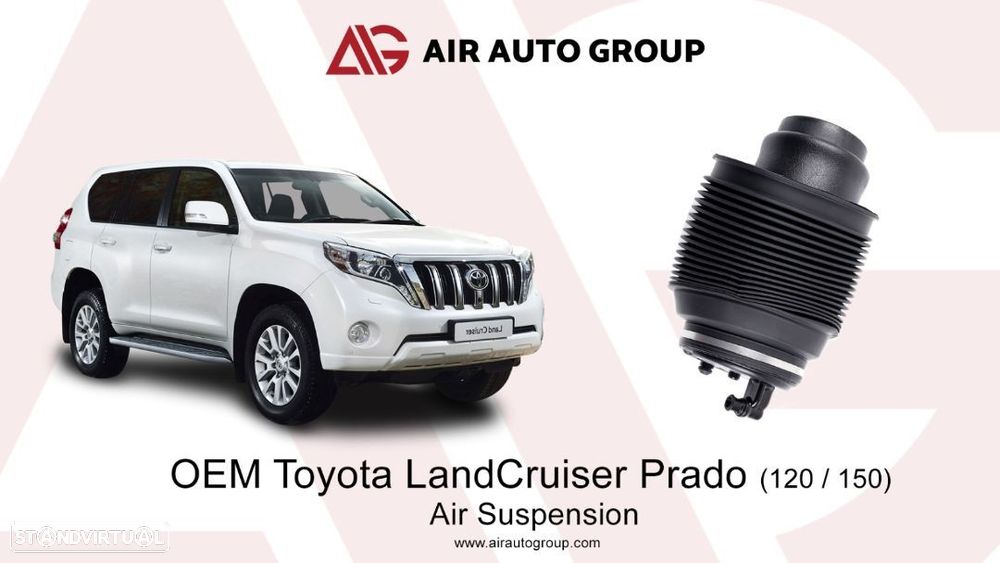 Toyota Land Cruis Prado Amortecedor/Fole Pneumático Traseiro - 1