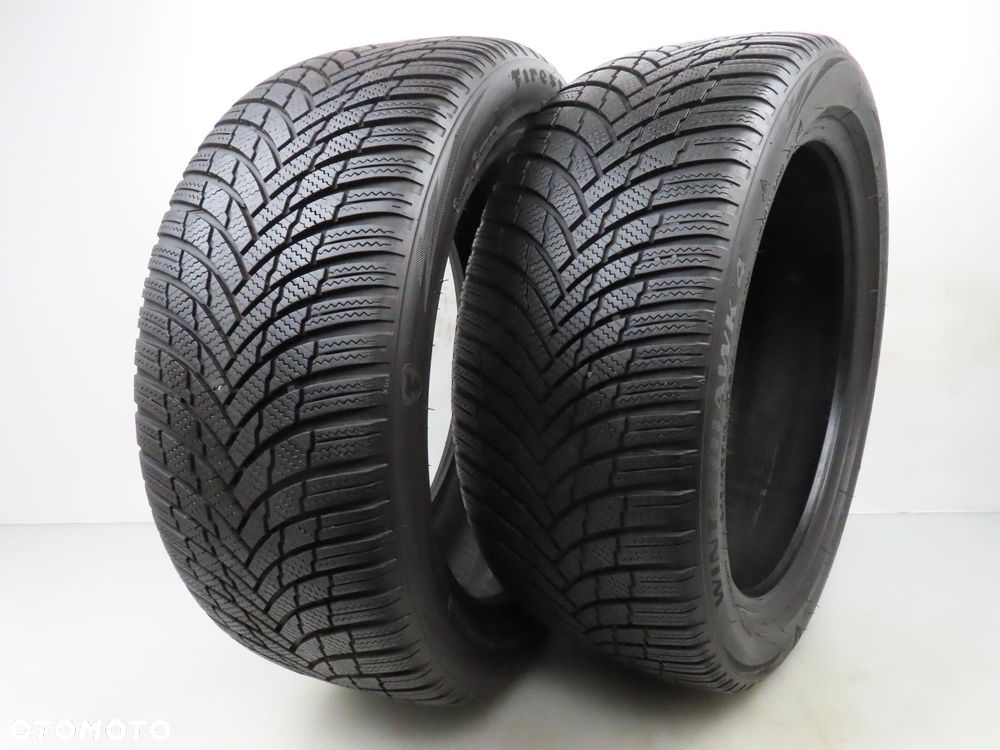 2x 245/45R19 OPONY ZIMOWE UŻYWANE Firestone WinterHawk 4 102V XL - 1