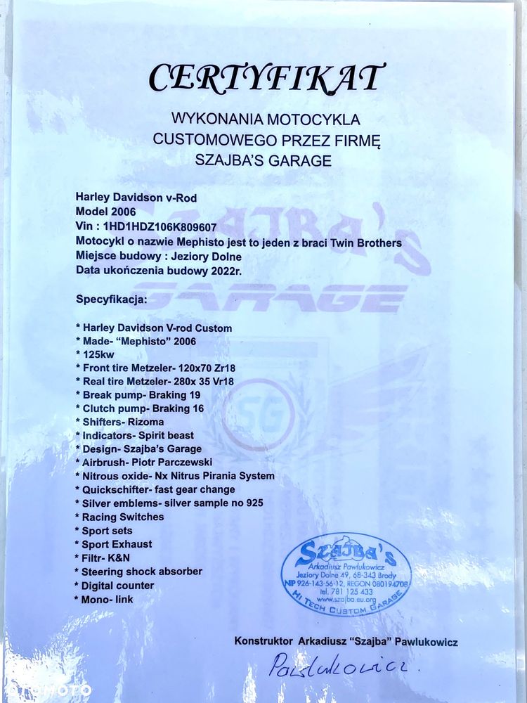 Harley-Davidson V-Rod Night Rod - 13