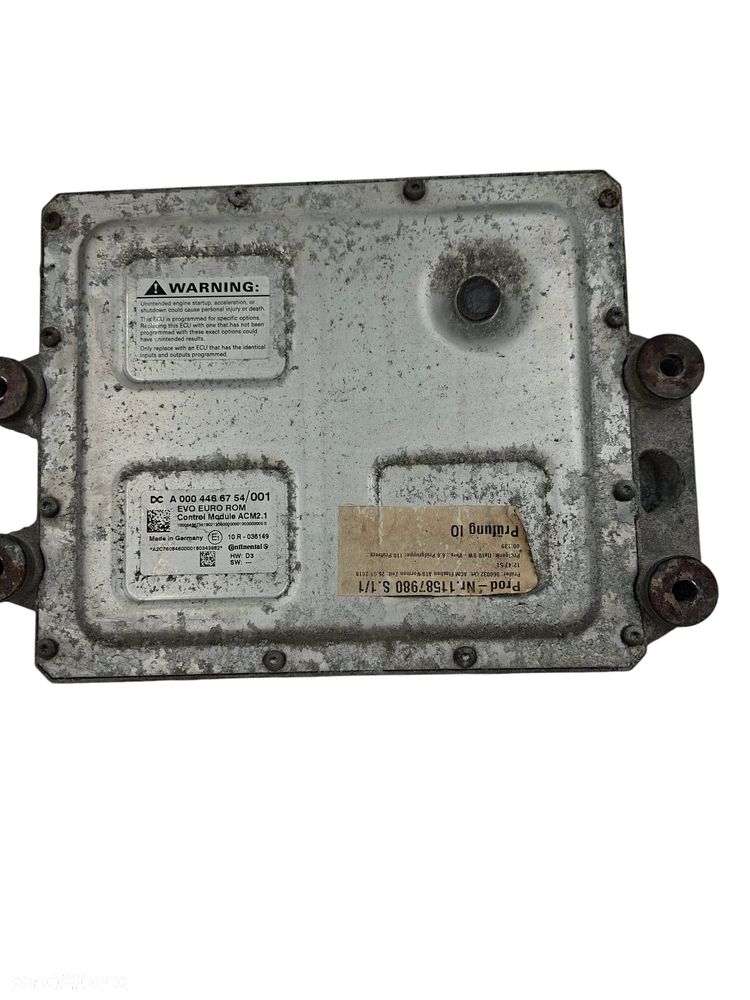 STEROWNIK MODUŁ ACM 2.1 ADBLUE MERCEDES ACTROS MP4 A0004466754 - 4