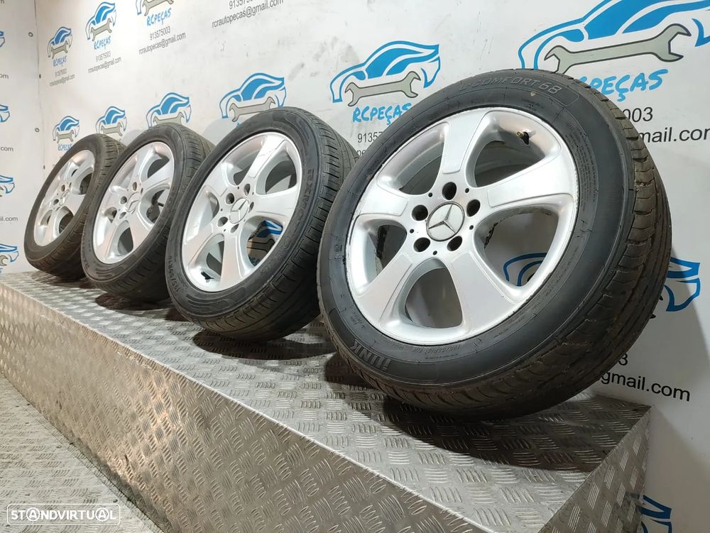 Jantes 16 originais MERCEDES BENZ CLASS A W169 6J ET46 5x112 - 3