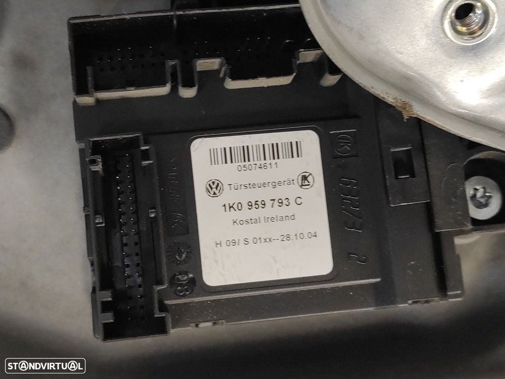 ELEVADOR DE VIDRO FRONTAL ESQUERDO VOLKSWAGEN TOURAN 2004 -1T1837729AE - 3