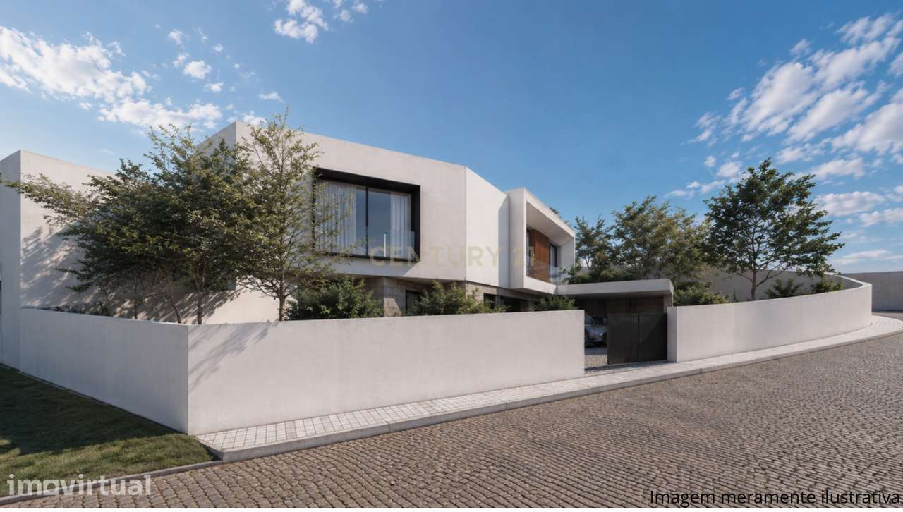 Terreno com projeto de arquitetura | Alfena - Grande imagem: 4/11