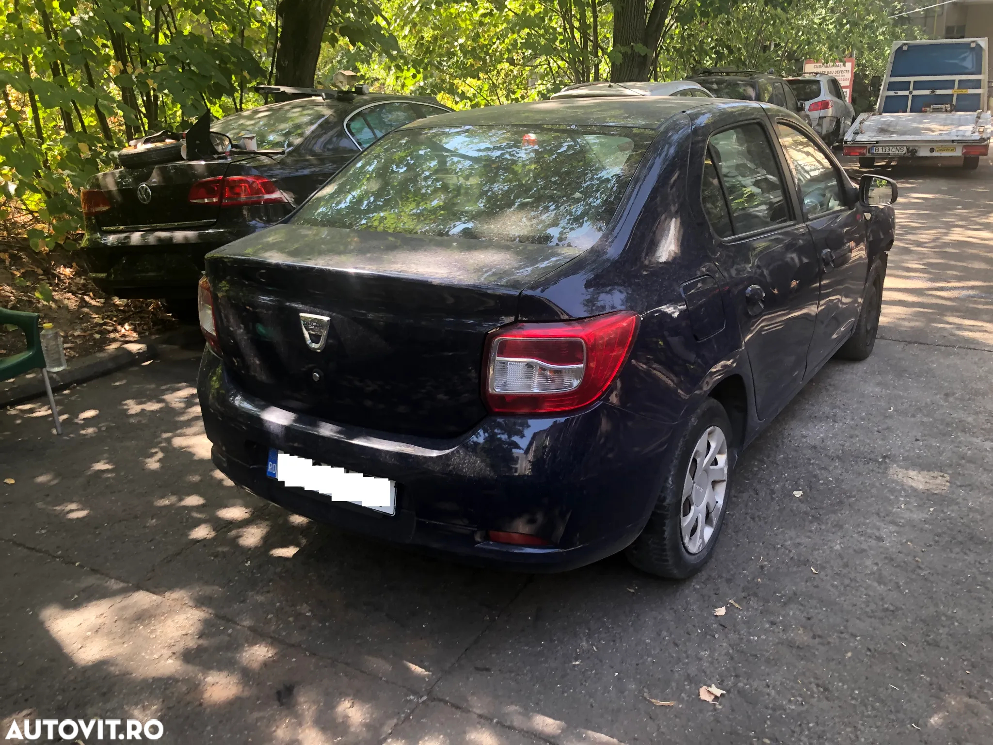 Dezmembrez Dacia Logan II 2015 1,2 benzina albastru - 9