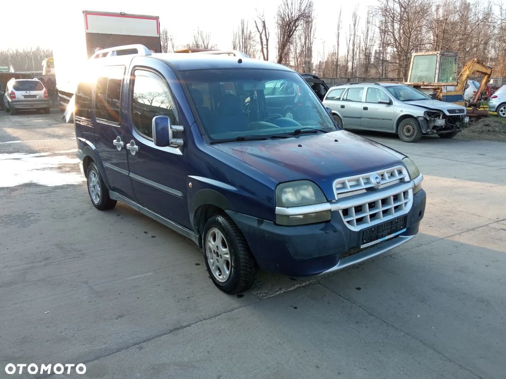 Na części FIAT DOBLO I Malibu kod lakieru: 480 silnik 1.6 16v 103KM 182B6000 skrzynia maska zderzak drzwi klapa szyba fotel kanapa lusterko lampa deska - 1