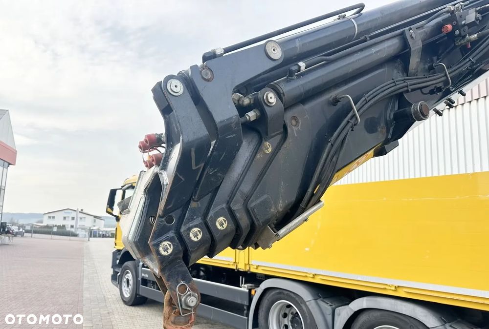 MAN TGS 26.430 6x2 OŚ SKRĘTNA HDS dzwig żuraw FASSI 235 SKŁĄDANY w ''Z'' -RADIO- 5i6 funkacja DODATKOWA,  Skrzynia 650x250cm jak NOWY!!! - 8