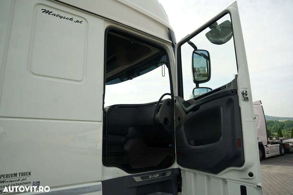 DAF XF 480 / COMBINAȚIE TANDEM / SSC / DRIVE-THROUGH / 120 M3 / I-PARK COOL / PUNTE RELAXABILĂ / ACOPERIȘ RELAXABIL / REMORCĂ - 38
