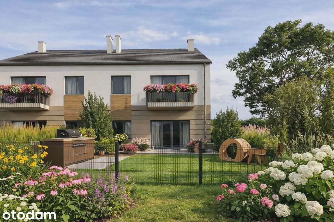 73 m² + OGRÓD 40 m² +m. parkingowe + rolety - odbiór CZERWIEC 2026