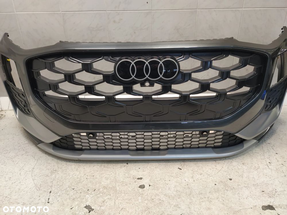 AUDI Q3 S-LINE ZDERZAK PRZÓD PRZEDNI GRILL POD KAMERE 4XPDC ORYGINAŁ - 5