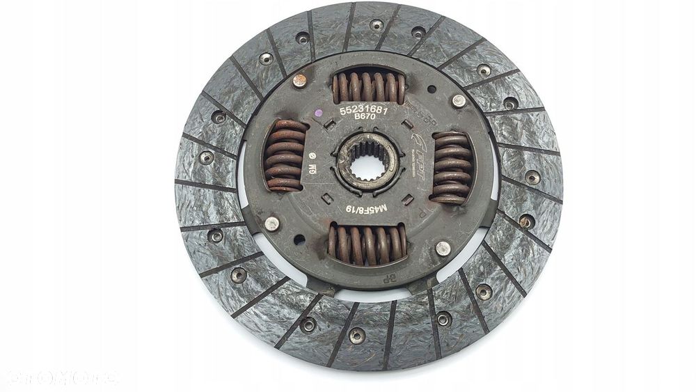 KOŁO ZAMACHOWE SPRZĘGŁO DOCISK PUNTO PANDA 500 ALFA MITO 1.3 MULTI 55231763 - 4