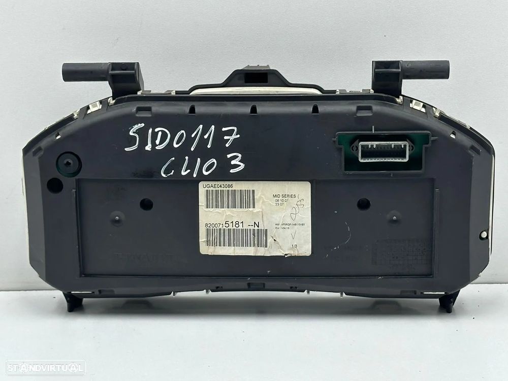 Quadrante - Renault Clio III (2007) - 4