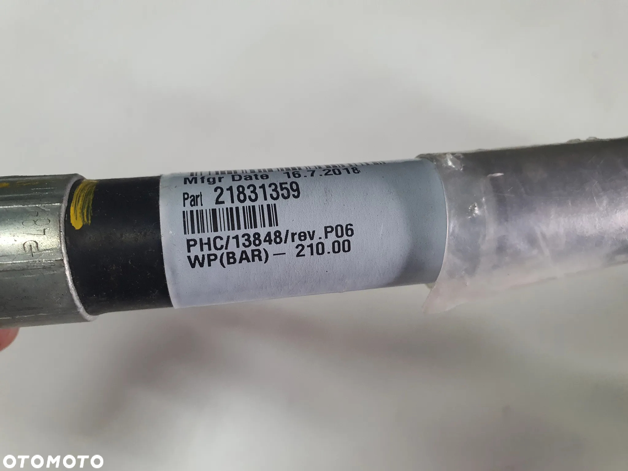 Rura rurka przewód płynu wspomagania servo Volvo 21831359 - 3