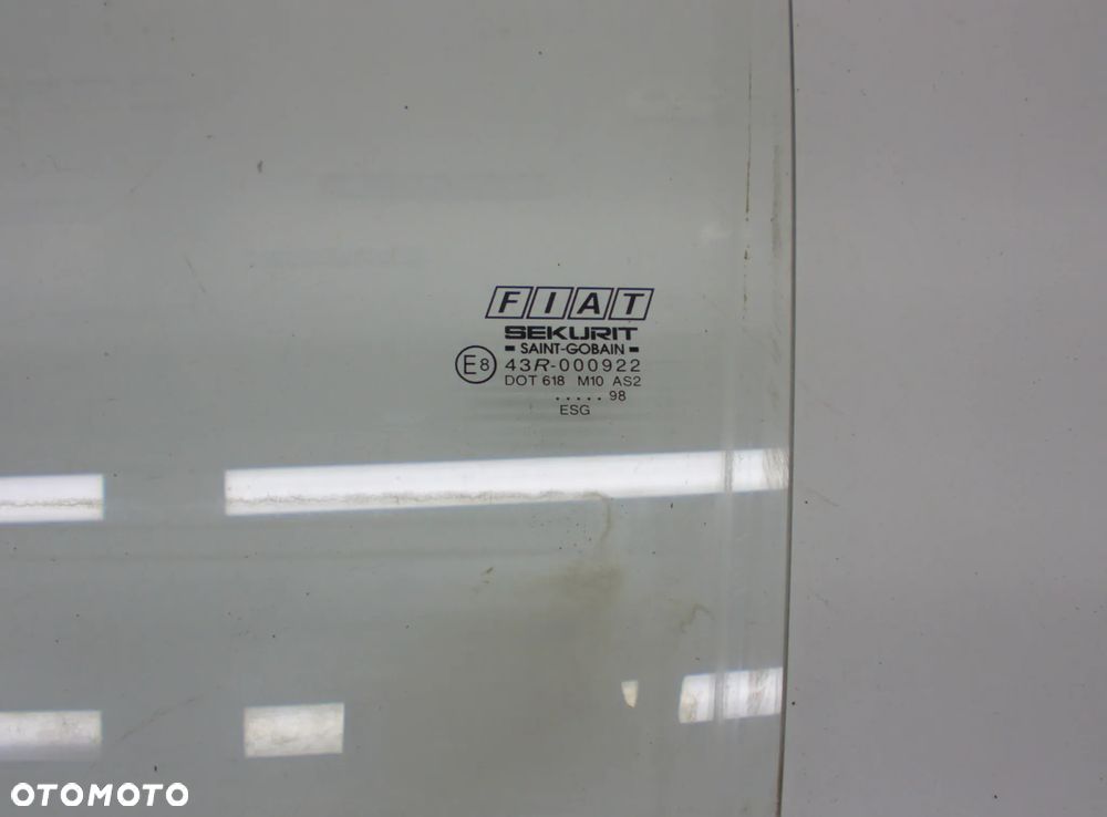 Fiat Cinqecento Szyba boczna Lewa Prawa - 8