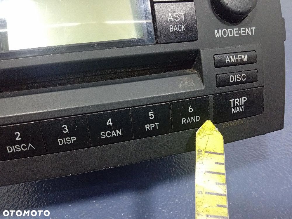 TOYOTA COROLLA VERSO I RADIO CD FABRYCZNE OEM 86120-02260 - 11