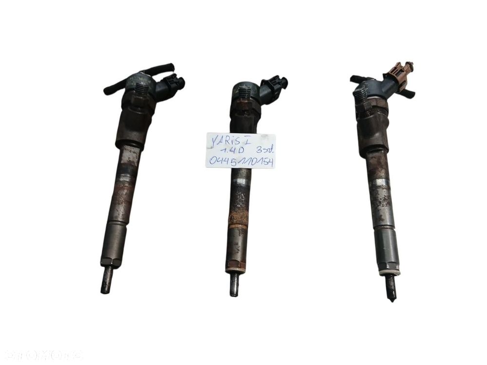 WTRYSK WTRYSKI TOYOTA YARIS I 1.4 D4D 236700N010 0445110154 - 1