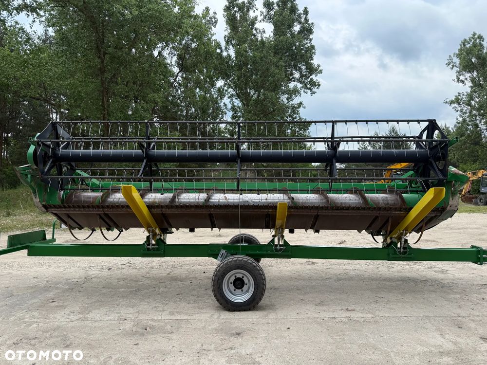 John Deere W540 6.8L 280KM HYDROSTAT 4x4 KLIMA GPS HEDER 6.2m Z WÓZKIEM 1800Mth 2012r W ORGINALE IGŁA - 12