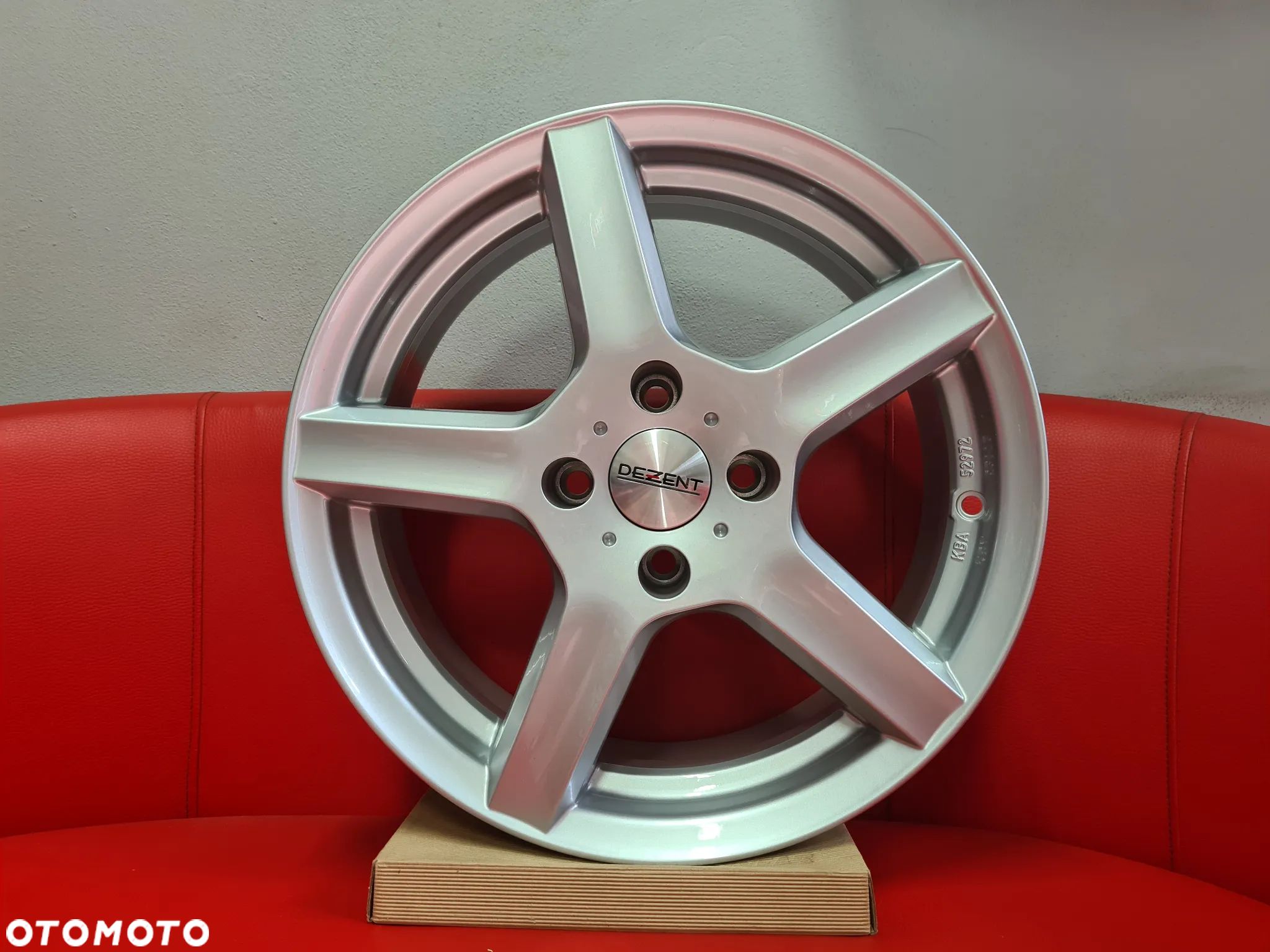 Felgi aluminiowe Dezent TY 4x108r16 et15 srebrne NOWE!!!! - 1