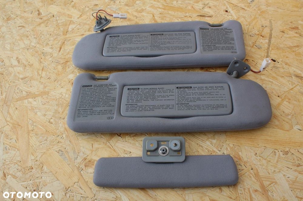 Daszki przeciwsłoneczne Lexus GS300 I1 mk1 szare - 1