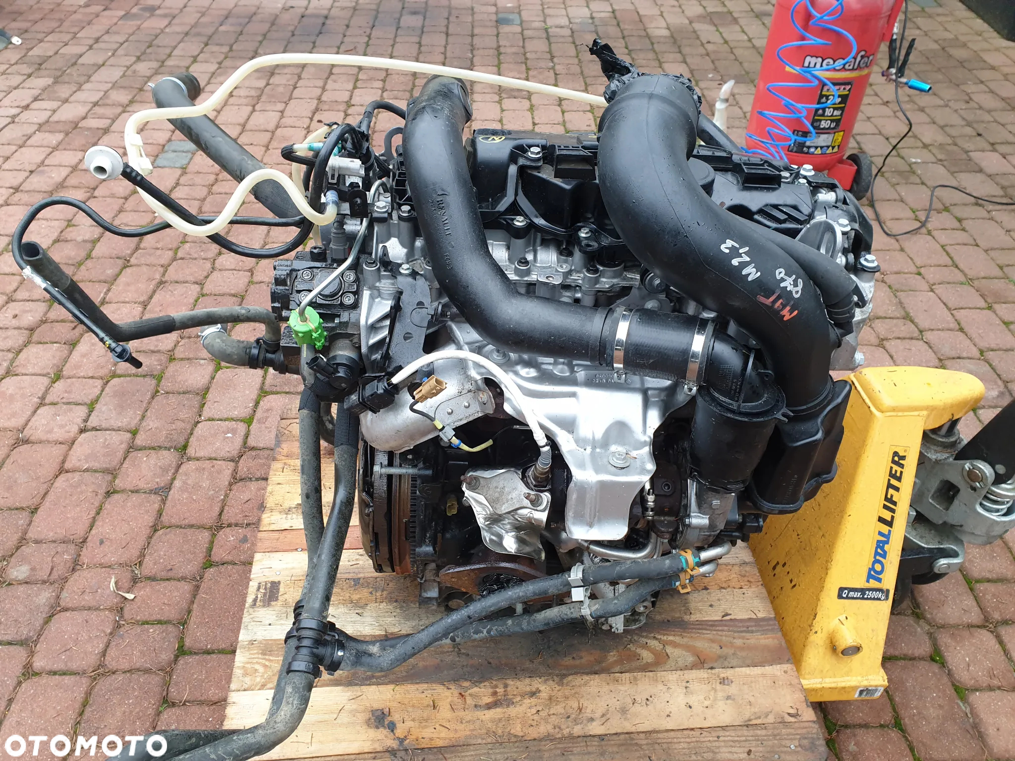 Silnik Renault Master 2,3 DCi M9T676 lub M9T870 jak nowy 144000km oryginalnie - 3
