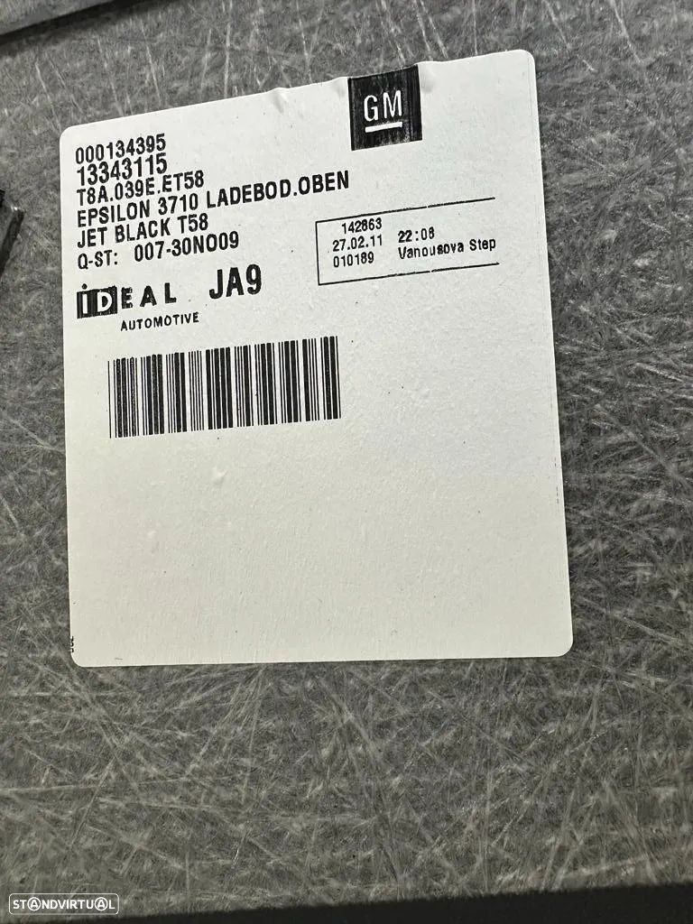 Base / Tapete Mala - Opel Insignia - 3