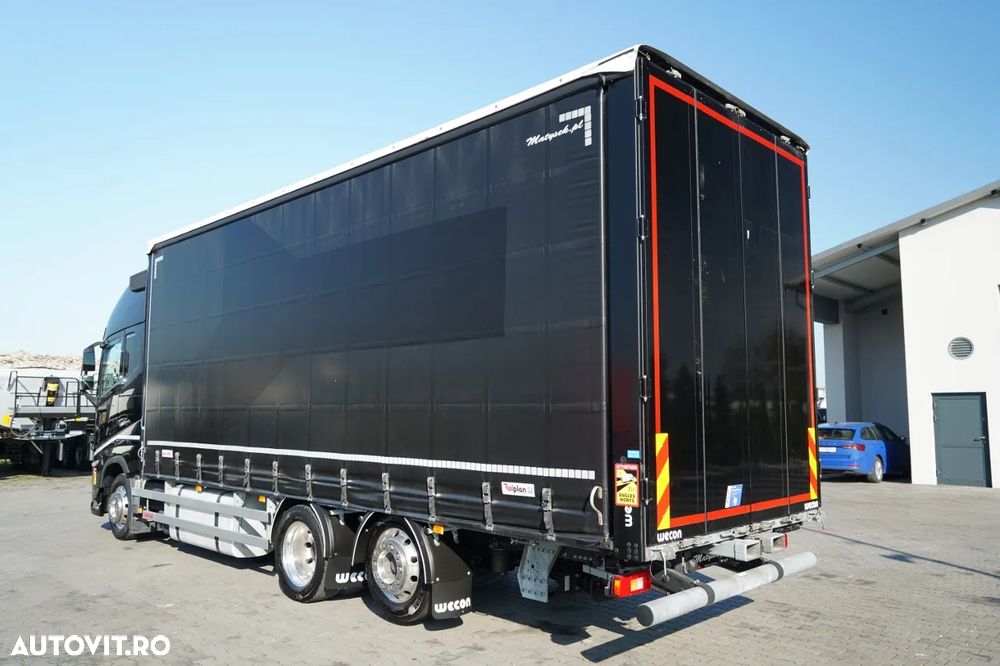 Volvo FH 500 / MEGA / COMBINAT TANDEM TRAVEL 120 M3 / 2024 / I-PARK COOL / DOCURI DE ACOPERIRE PENTRU CĂRUCIOR / PUNTE RIDICATĂ / JANTE DIN ALIAJ / REMORCĂ WECON - 4