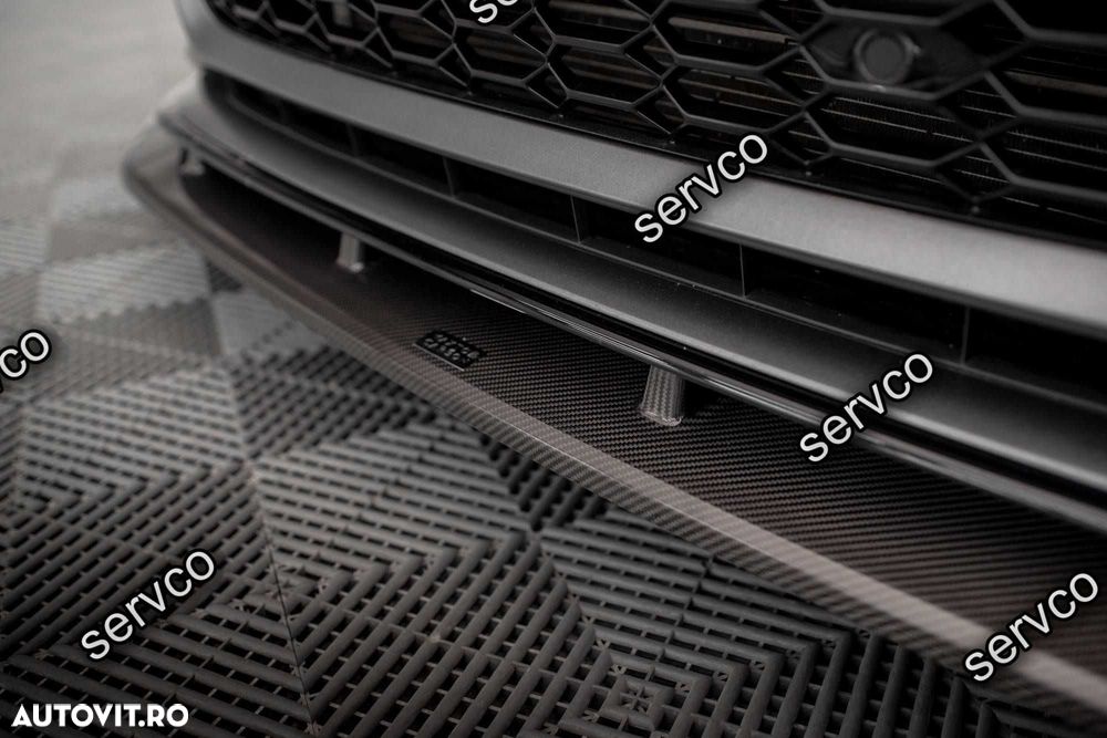 Prelungire bara fata Audi RS6 C8 RS7 C8 2019- v14 Maxton Design Carbon - 4