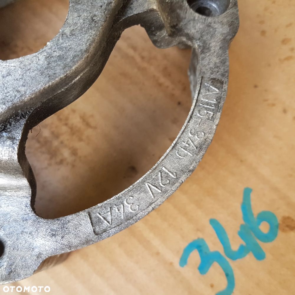 obudowa korpus mocowanie cewka diody wirnik szczotki z alternator fiat 126p maluch st fl el - 9