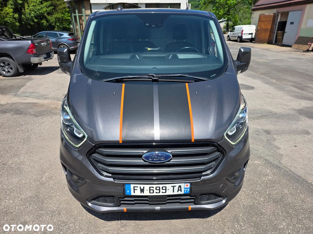 Ford CUSTOM SPORT 185PS Automat Skóra klima led hak ele fotele/szyba tempomat kamera - 11